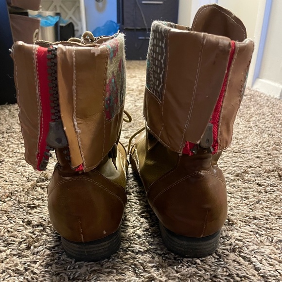 Foldable Combat Boots - Picture 3 of 6